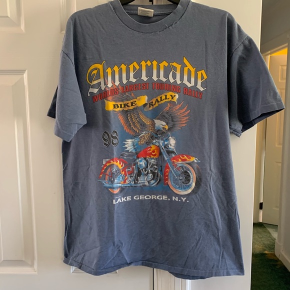 Harley-Davidson Other - VINTAGE 1998 Americade Harley Bike Rally Shirt